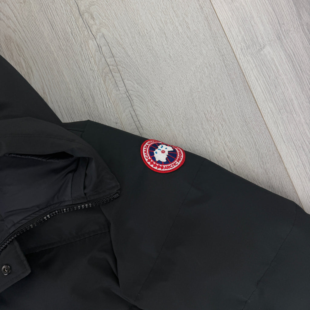 Canada Goose Men’s Black Macmillian Parker Jacket - Large