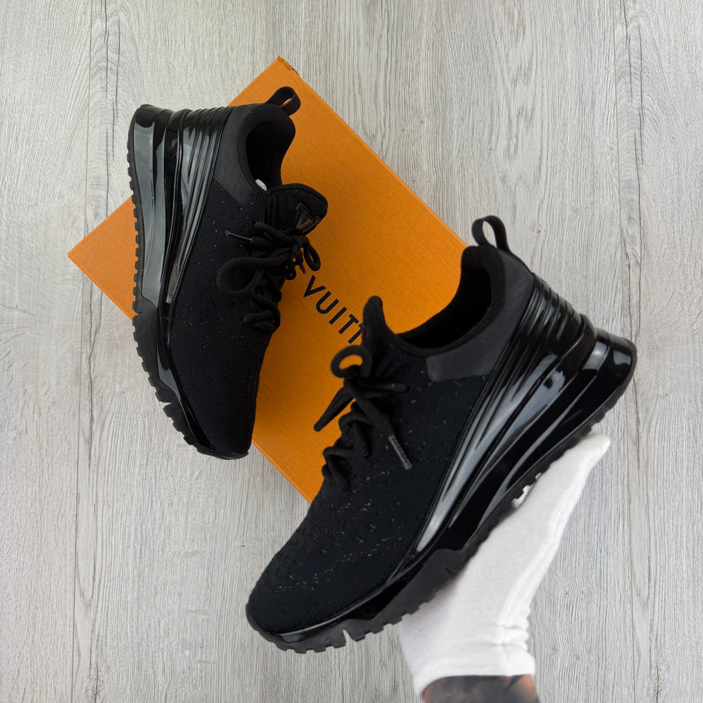 Louis Vuitton Men’s VNR Black Trainers - Uk 6.5 (Fit 7)