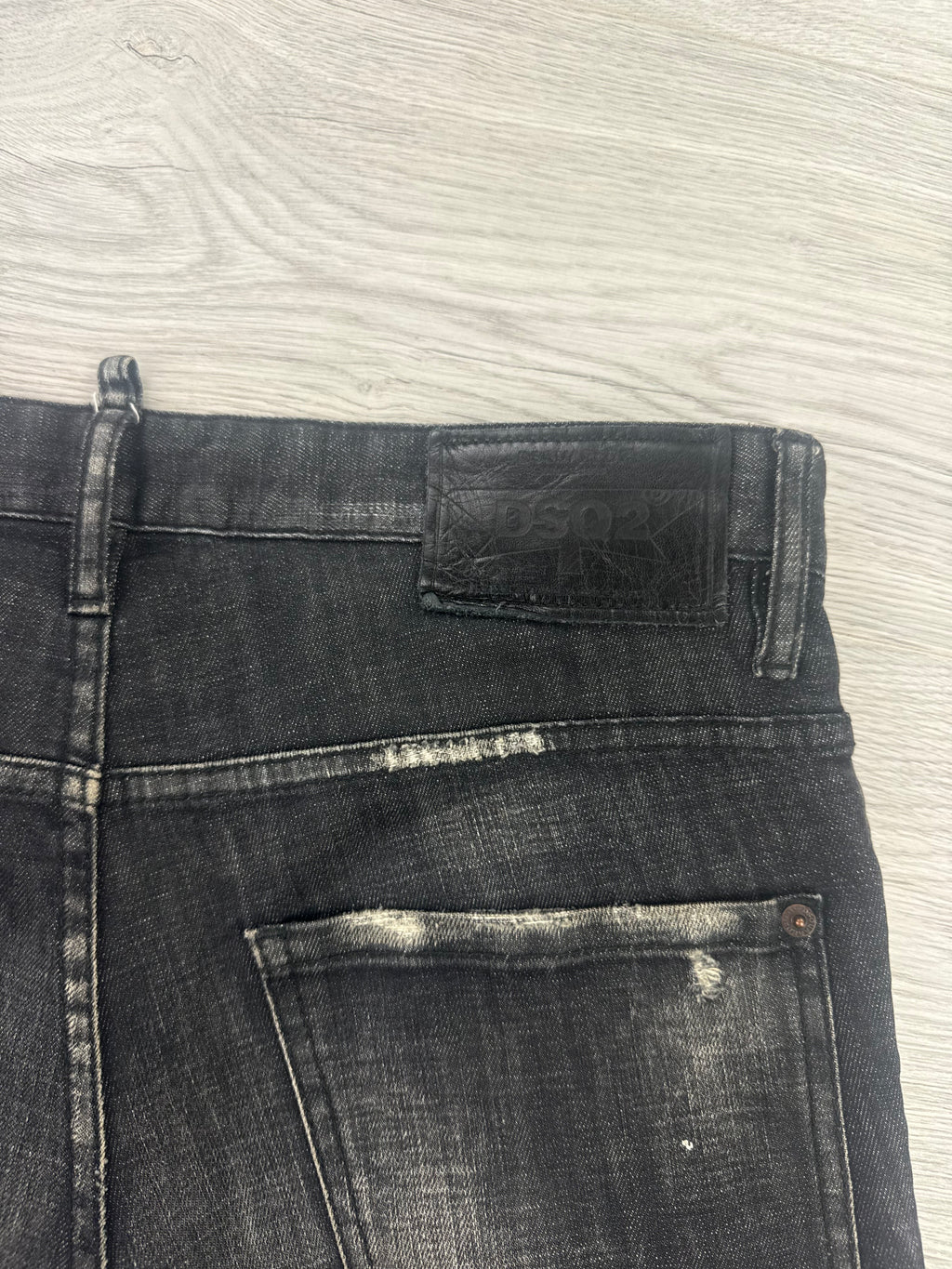 Dsquared2 Men’s Black Distressed Skater Jeans - 46 (Uk 30)
