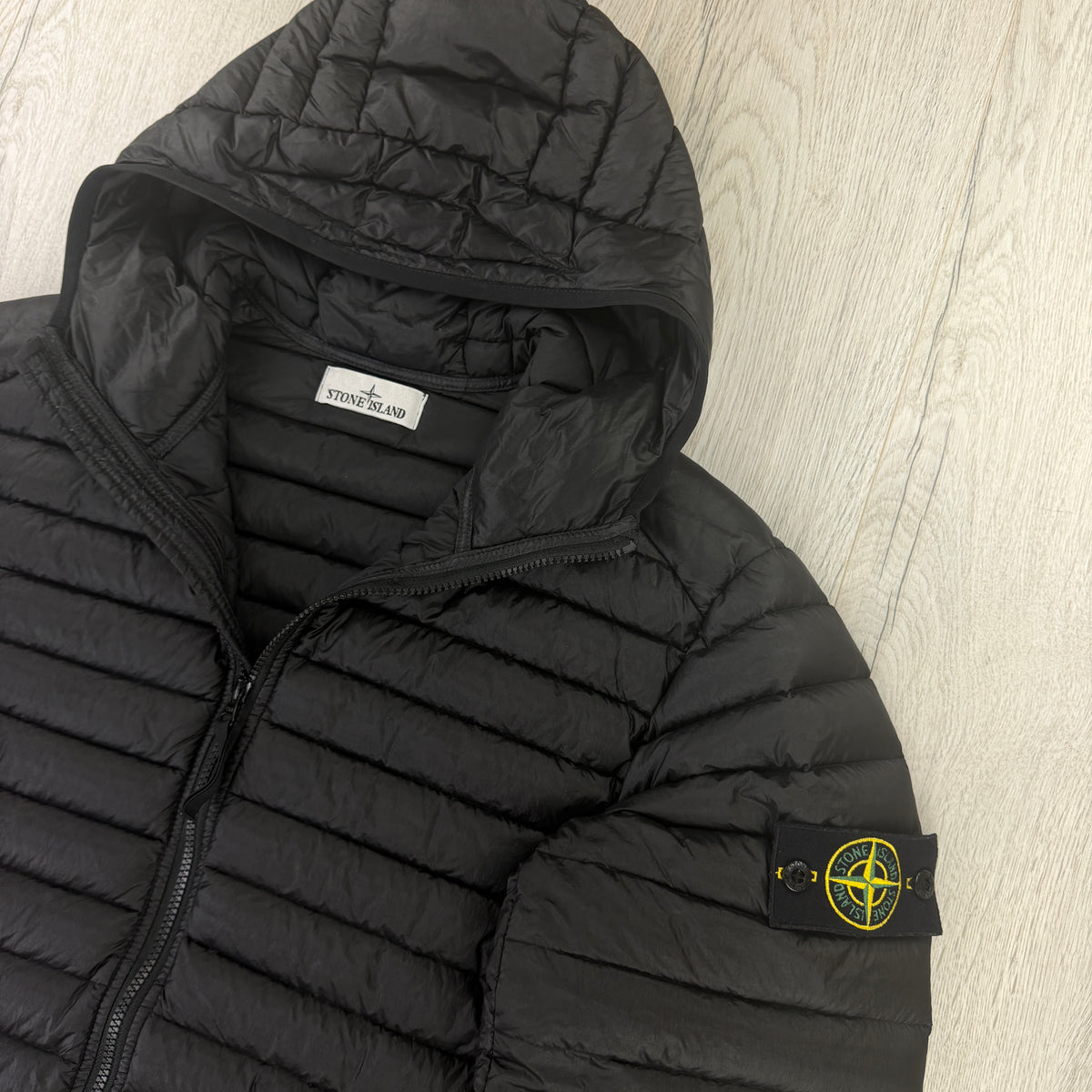 Stone Island Men’s Zip-up R-Nylon Down Jacket - Medium