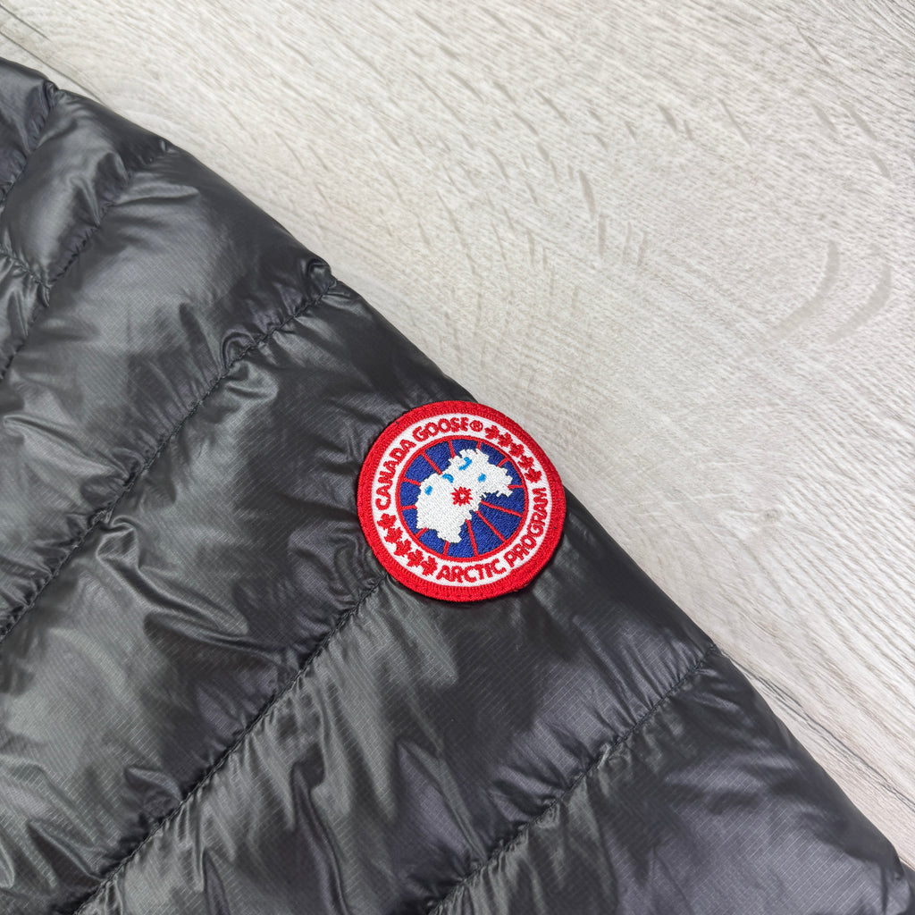 Canada Goose Men’s Black Zip-up Hybridge Jacket - XL
