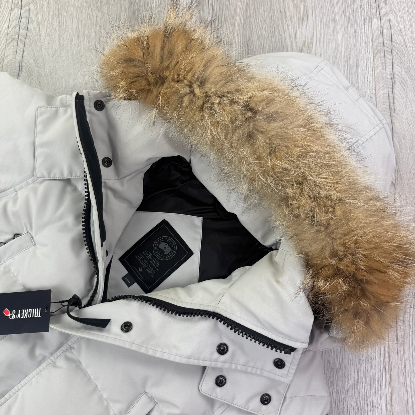 Canada Goose Men’s Silverburch Wyndham Black Badge Parker Jacket - XS