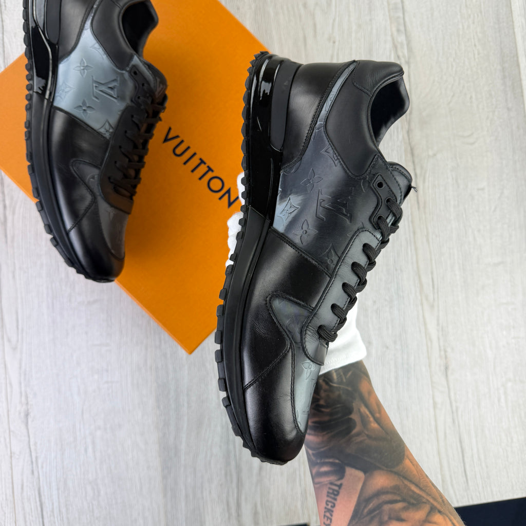 Louis Vuitton Men’s Black Run Away Trainers - Uk 9.5 (Fit 10)