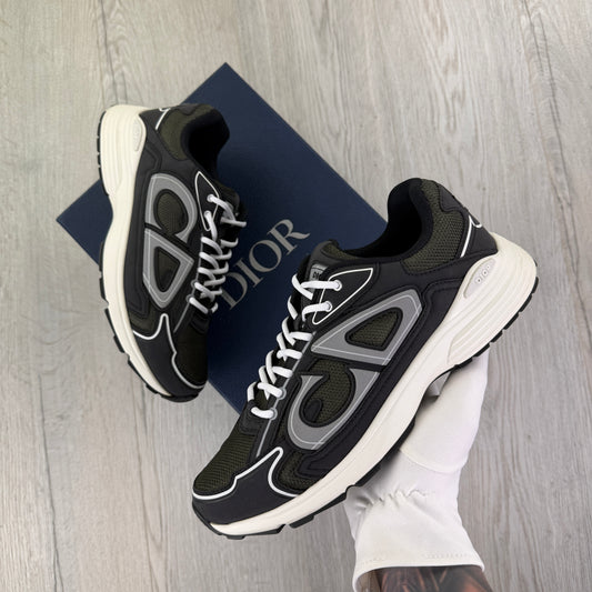 Dior B30 Men’s Kahki Green  Runners - 43 (Uk 9)