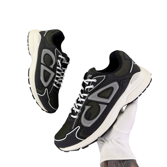 Dior B30 Men’s Kahki Green  Runners - 43 (Uk 9)
