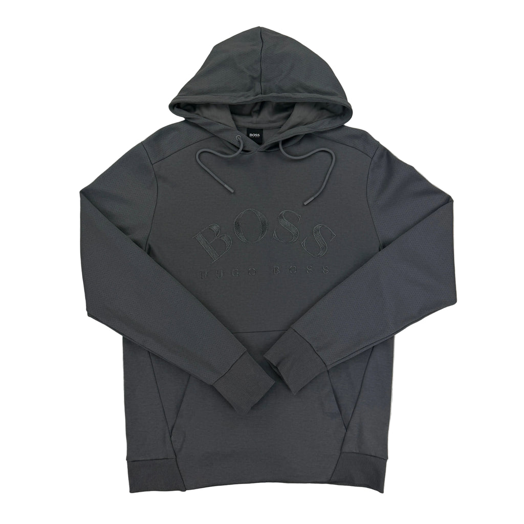 Hugo Boss Men’s Grey Hoodie - Medium
