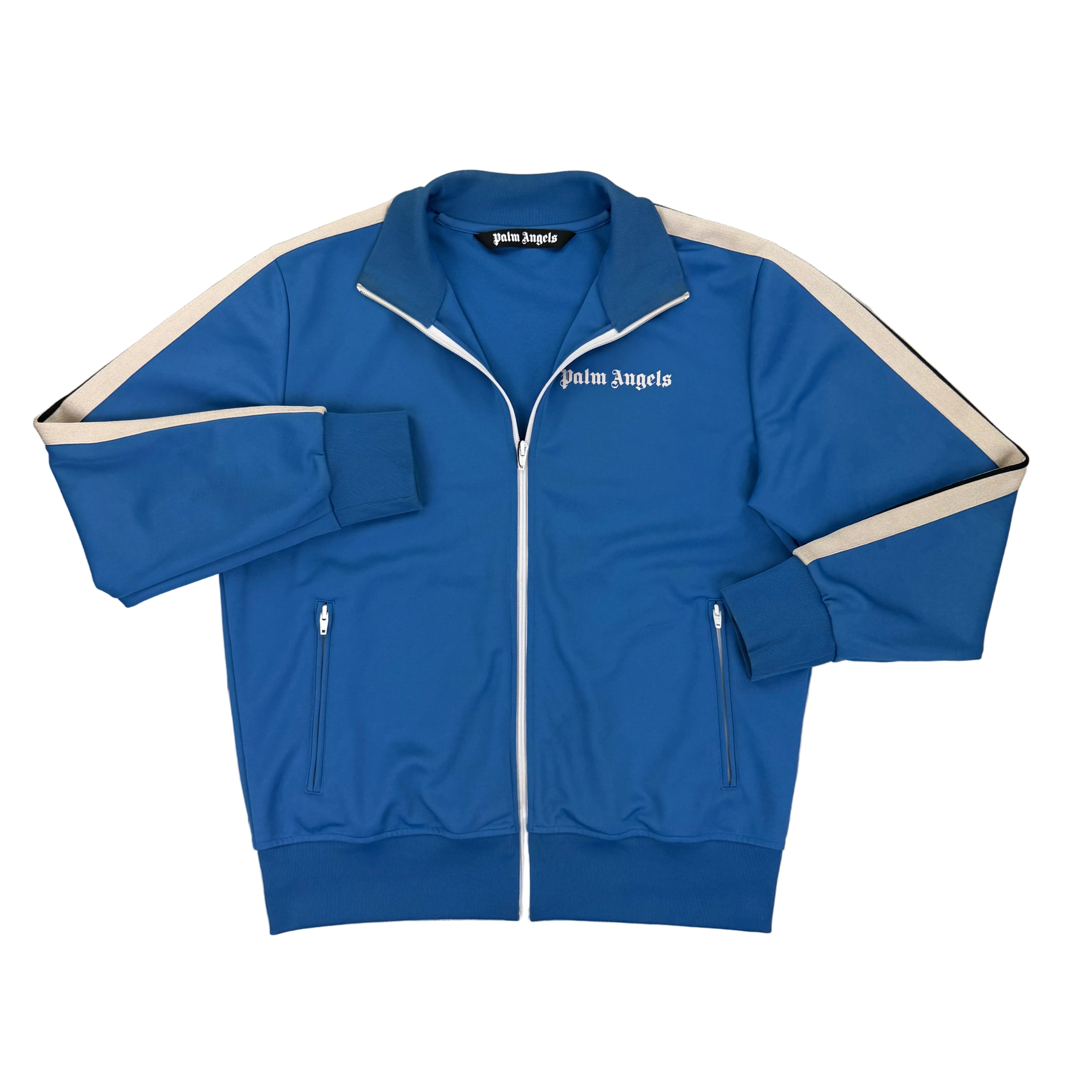 Palm Angels Men’s Blue Track Jacket - XL
