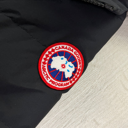 Canada Goose Men’s Black Padded Hybridge Down Jacket - Large