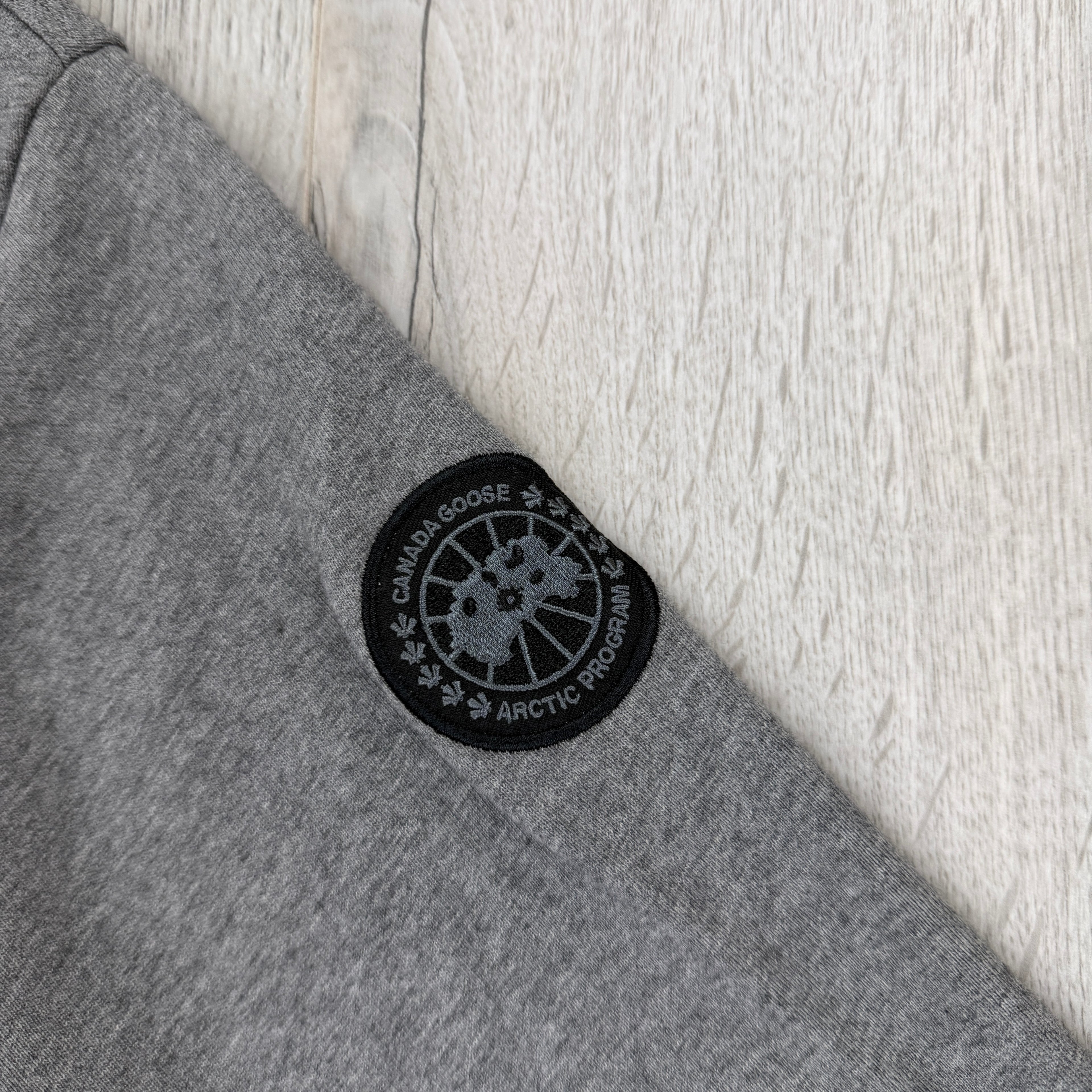 Canada Goose Men’s Grey Full Tracksuit Black Badge Edition - Large