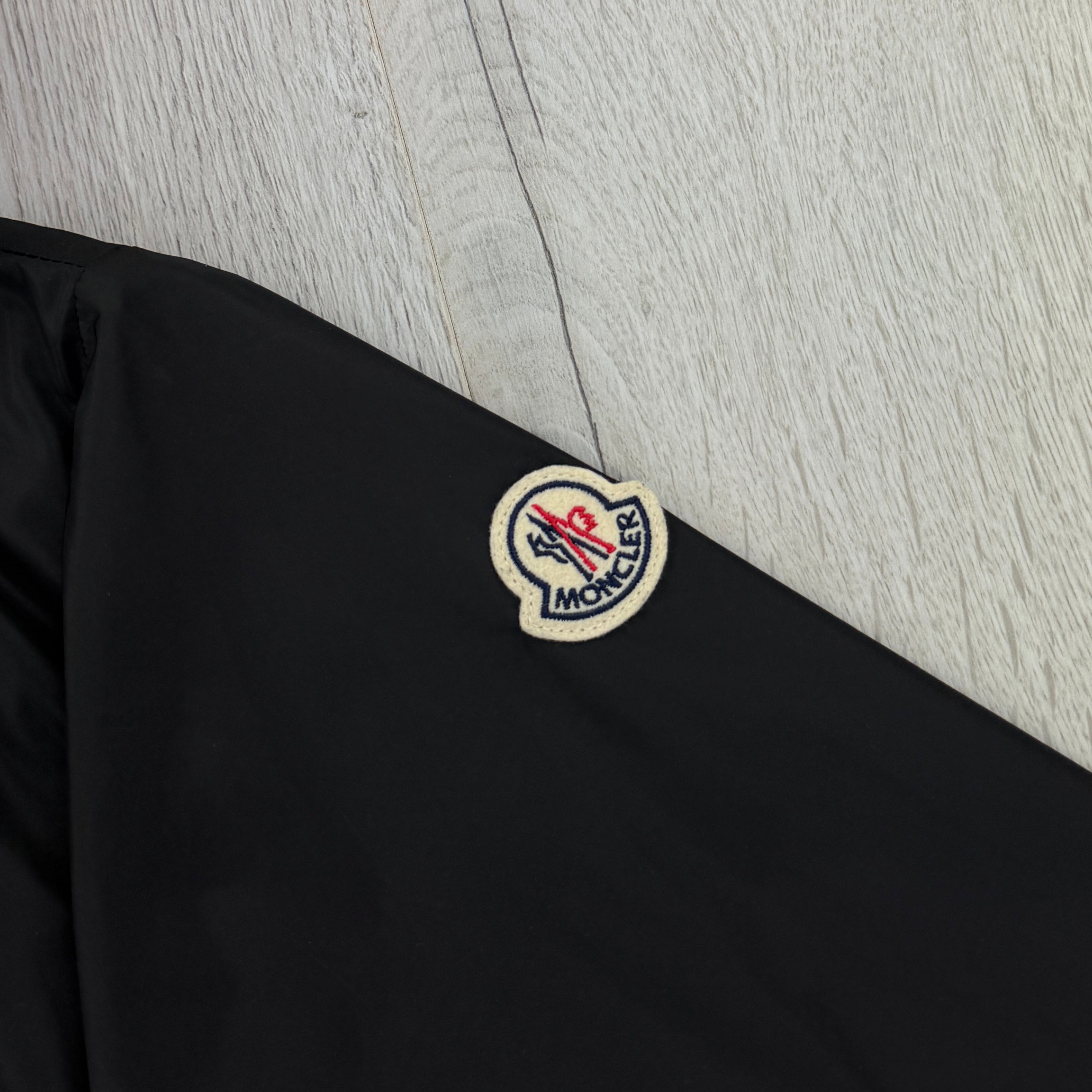 Moncler Men’s Grimpeurs Zip-up Black Windbreaker Jacket - Size 5