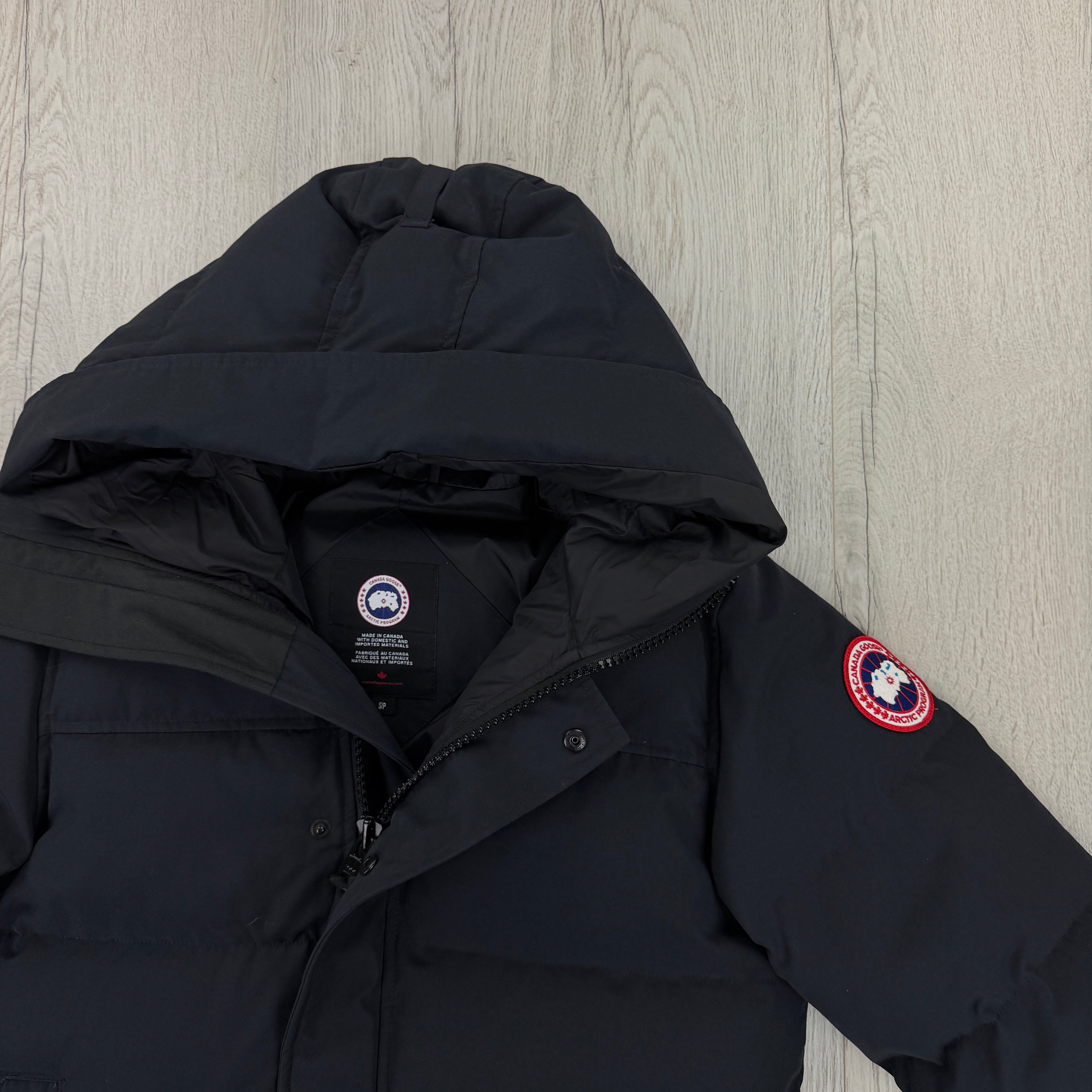 Canada Goose Men’s Navy MacMillan Down Jacket - Small