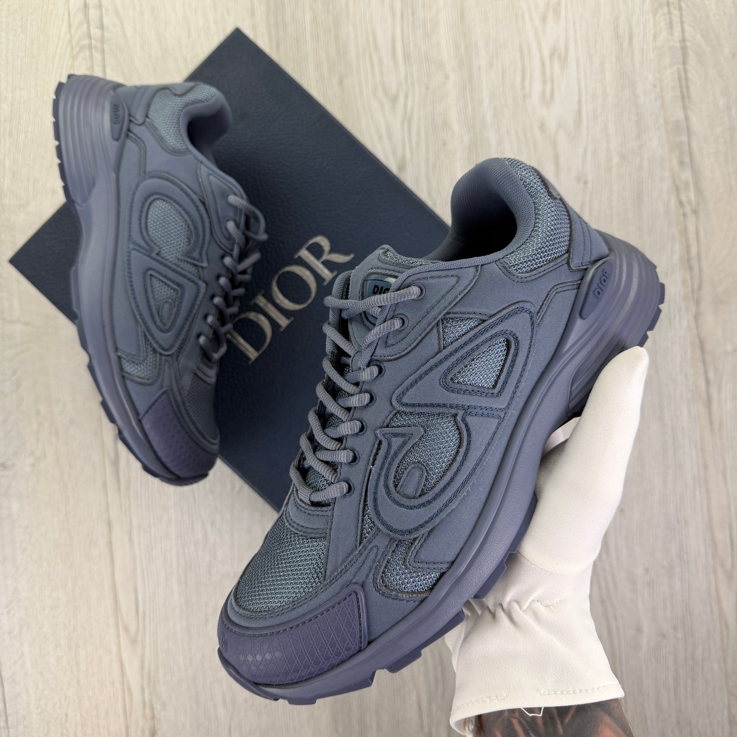 Dior x Stone Island B30 Men’s Blue Trainers - 41 (Uk 7)