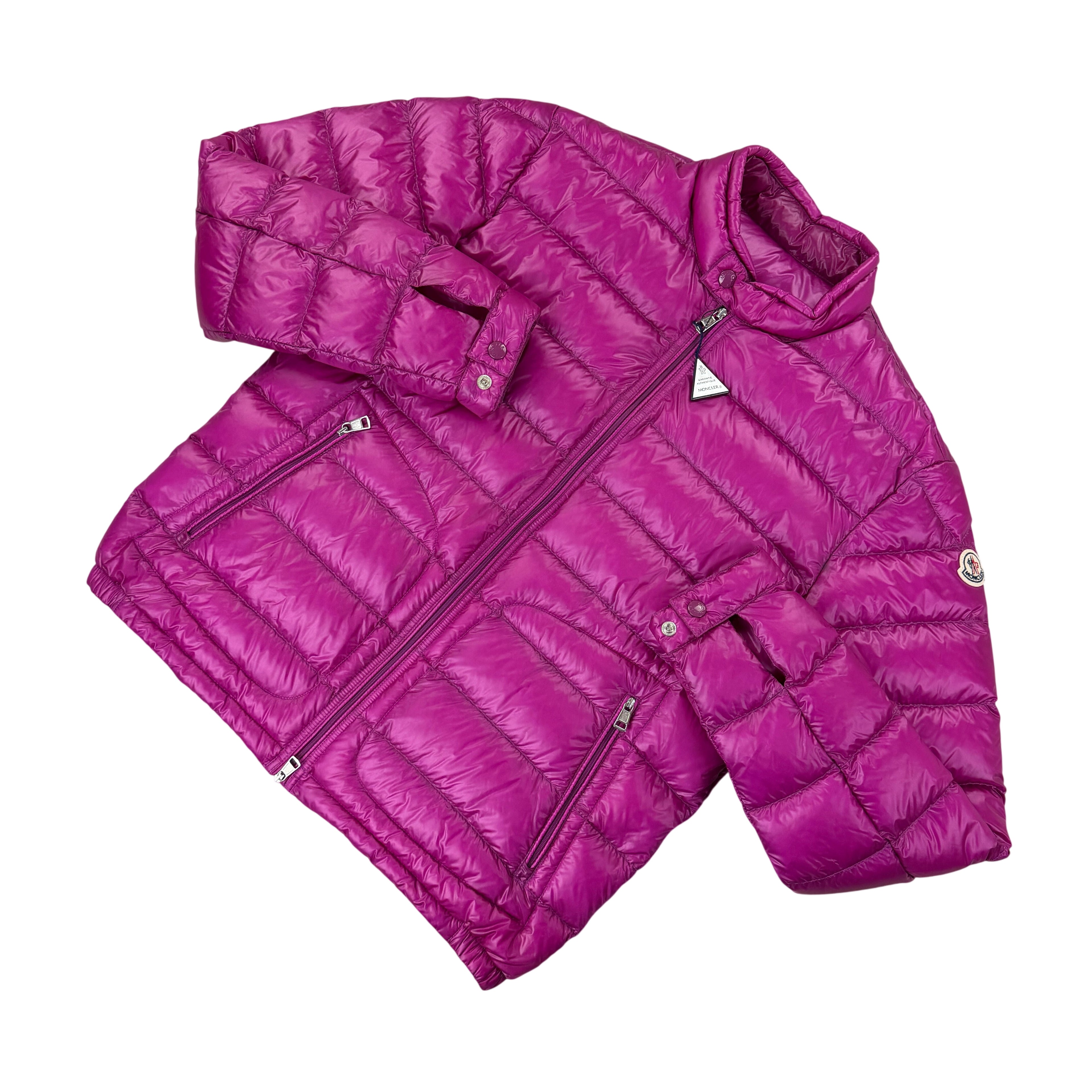 Moncler Acorus Men’s Purple Zip-up Jacket - Size 4