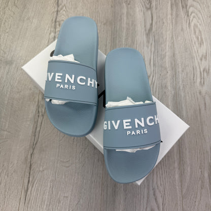 Givenchy Men’s Sky Blue Sliders