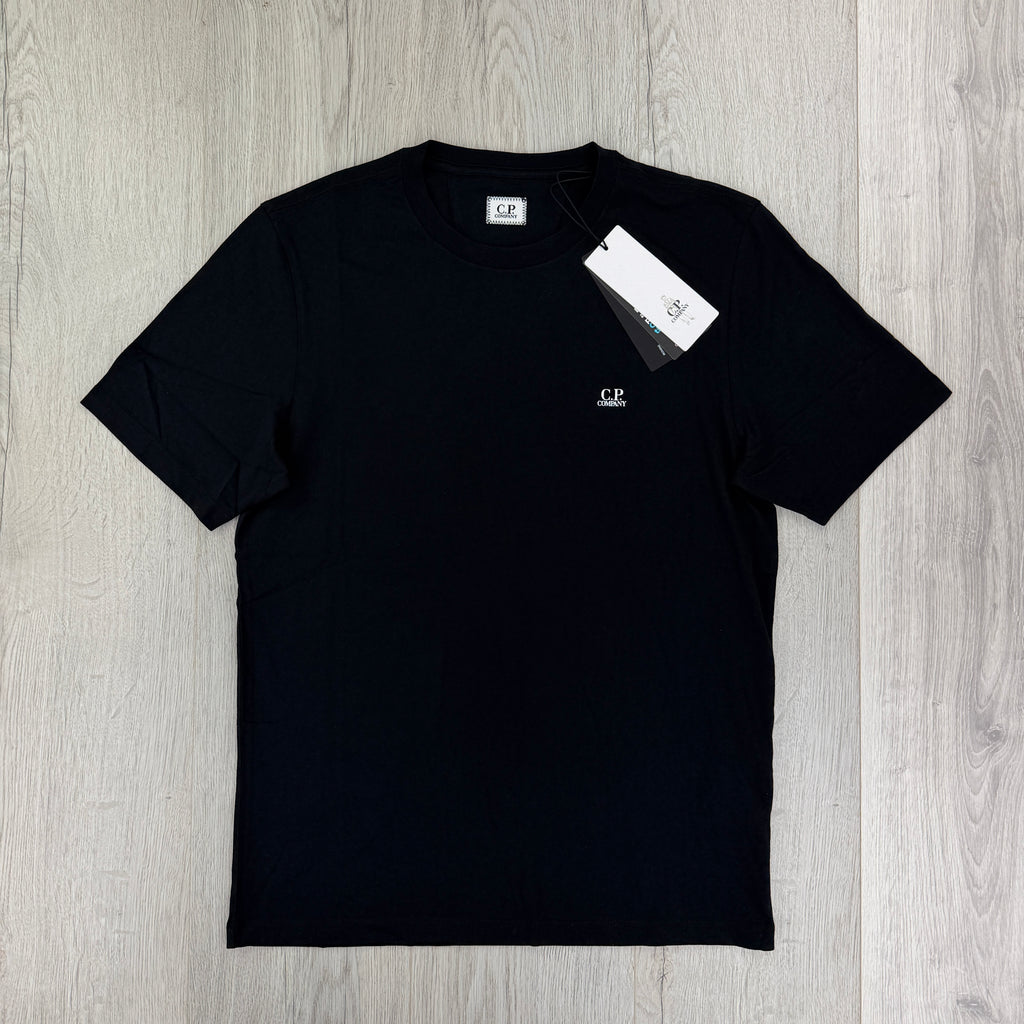 Cp Company Men’s Grey Shorts & Black T-shirt Set