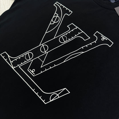 Louis Vuitton x NBA ‘ASSO CIATION’ Black T-shirt - Small