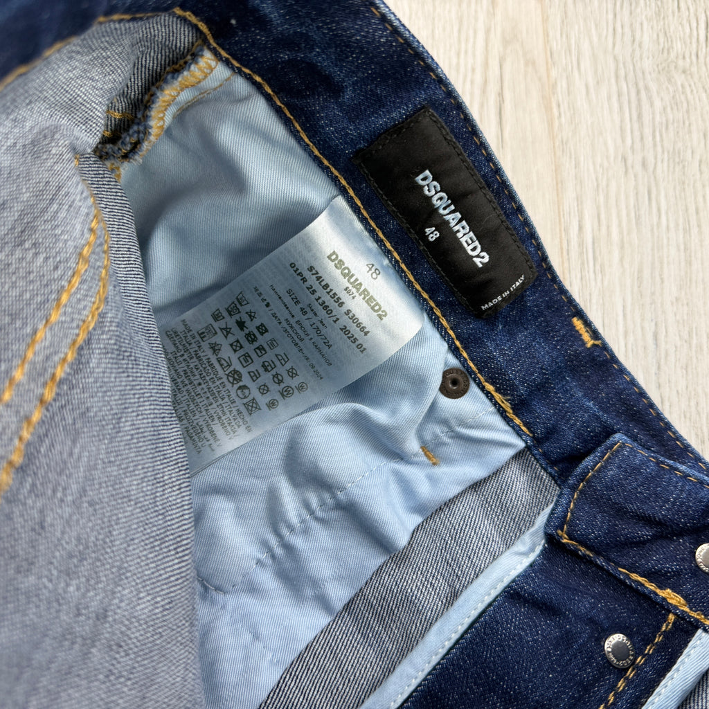 Dsquared2 Men’s Blue Distressed Cool Guy Jeans - 48 (Uk 32)