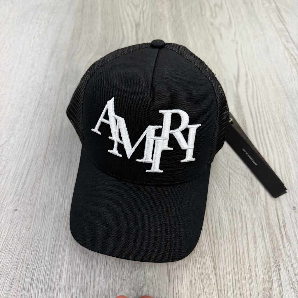 Amiri Men’s Black Baseball Cap
