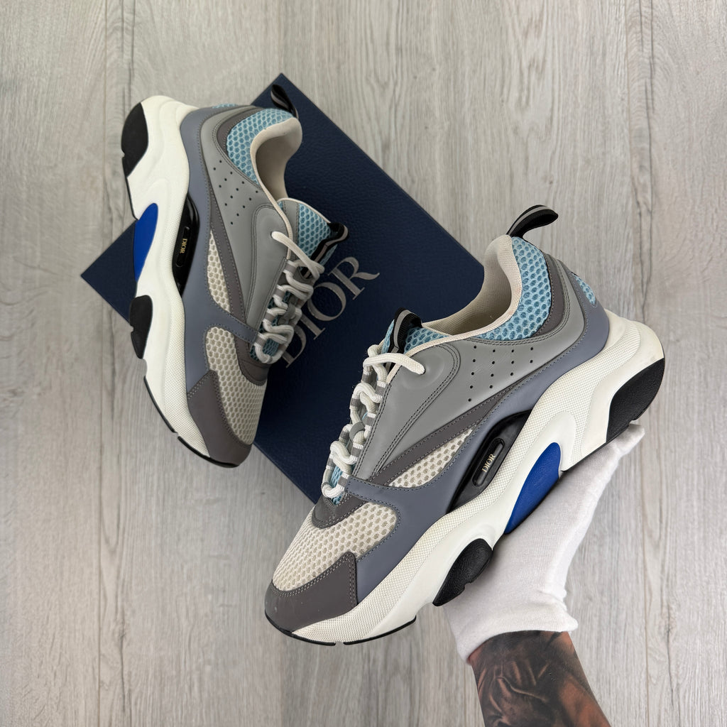 Dior B22 Men’s Baby Blue Runners - 43 (Fit Uk 8.5)