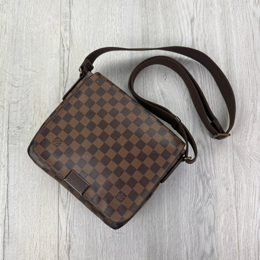 Louis Vuitton Brown Damier Side Bag
