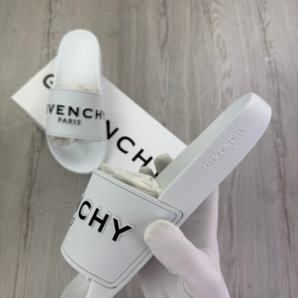 Givenchy Men’s White Sliders