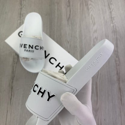 Givenchy Men’s White Sliders
