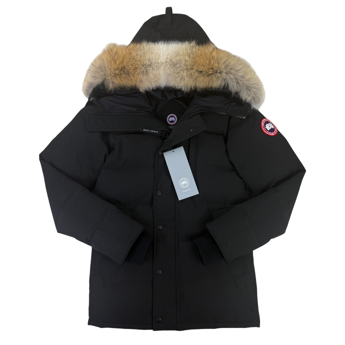 Canada Goose Men’s Black Carson Parker Jacket - Small