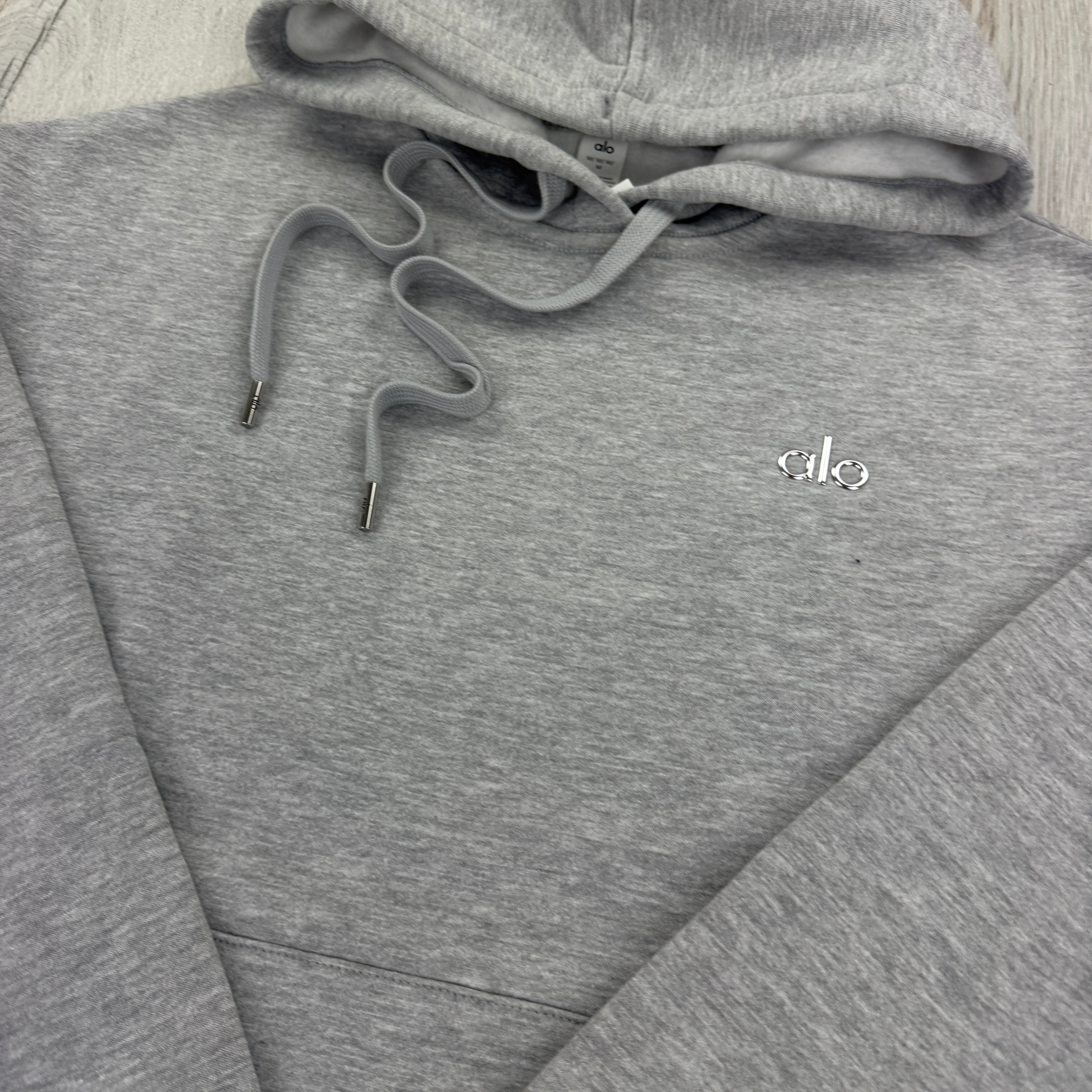 Alo Men’s Grey Full Tracksuit Relaxed Fit