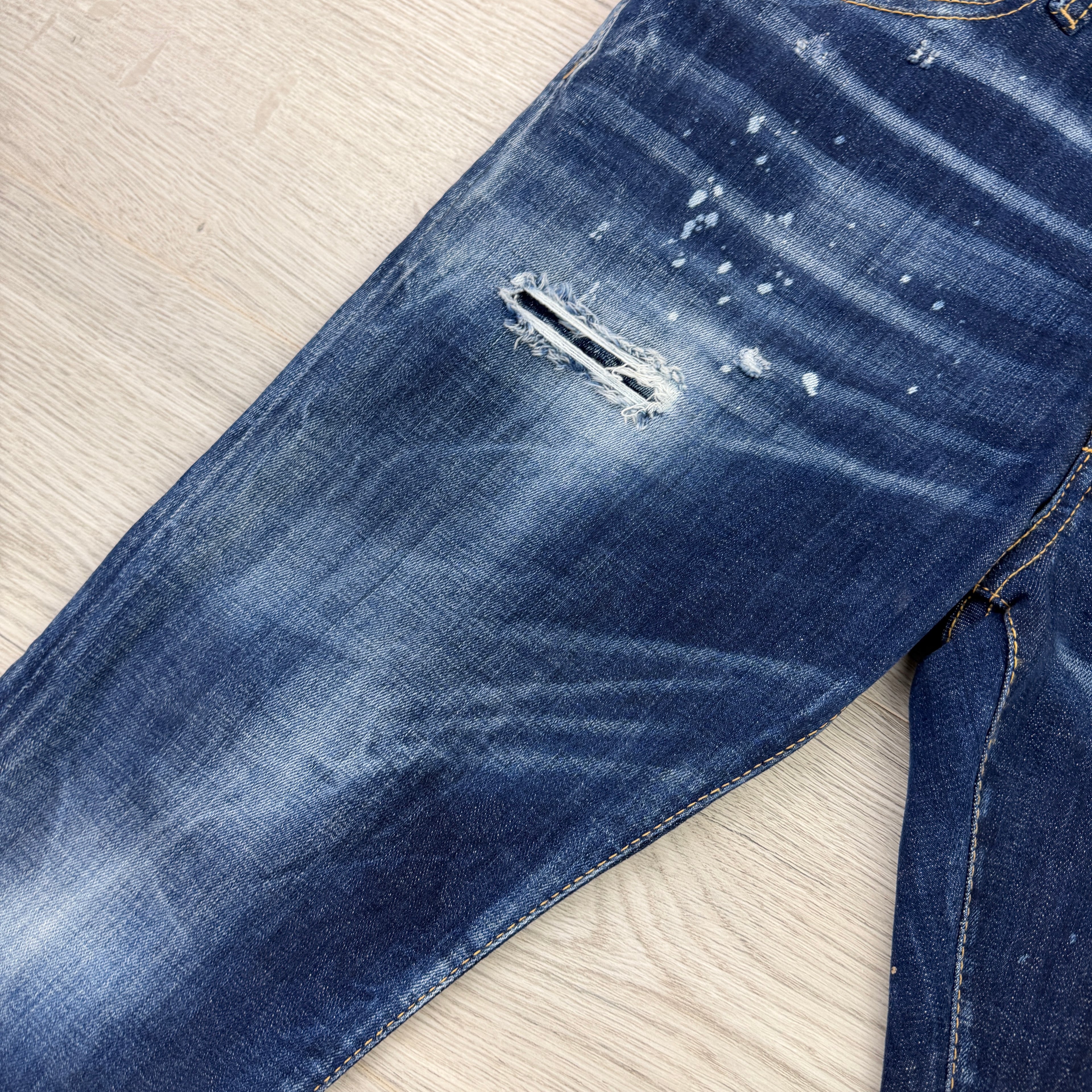 Dsquared2 Men’s Blue Distressed Cool Guy Jeans - 48 (Uk 32)