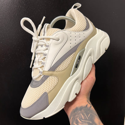 Dior B22 Men’s Cream Beige White Trainers - 43 (Uk 8/8.5)