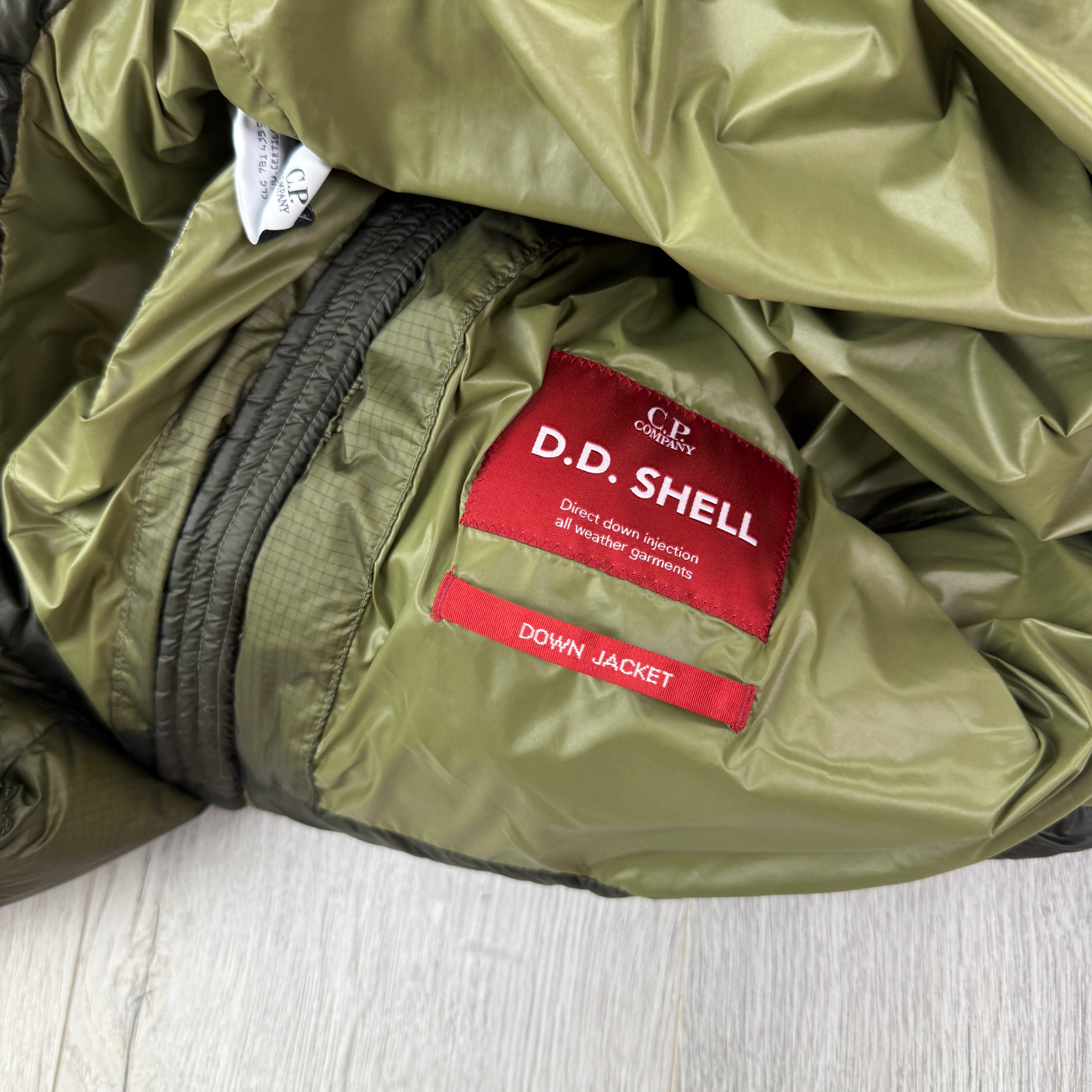 Cp Company Men’s Zip-up D.D Hooded Down Jacket