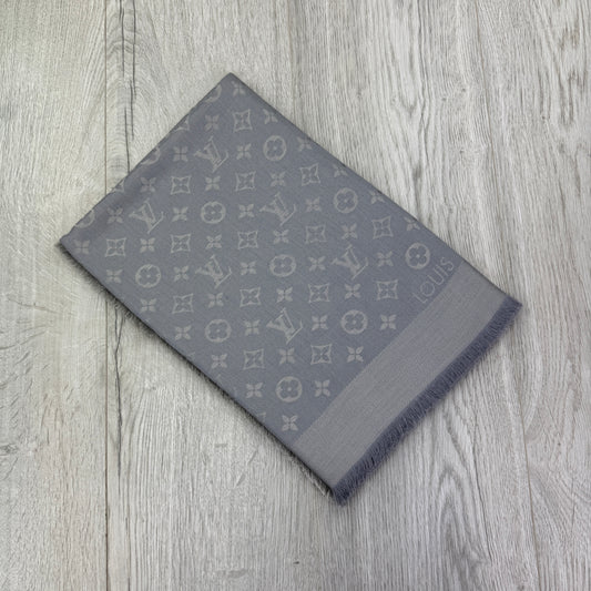 Louis Vuitton Shawls Monogram Shine Style Scarf