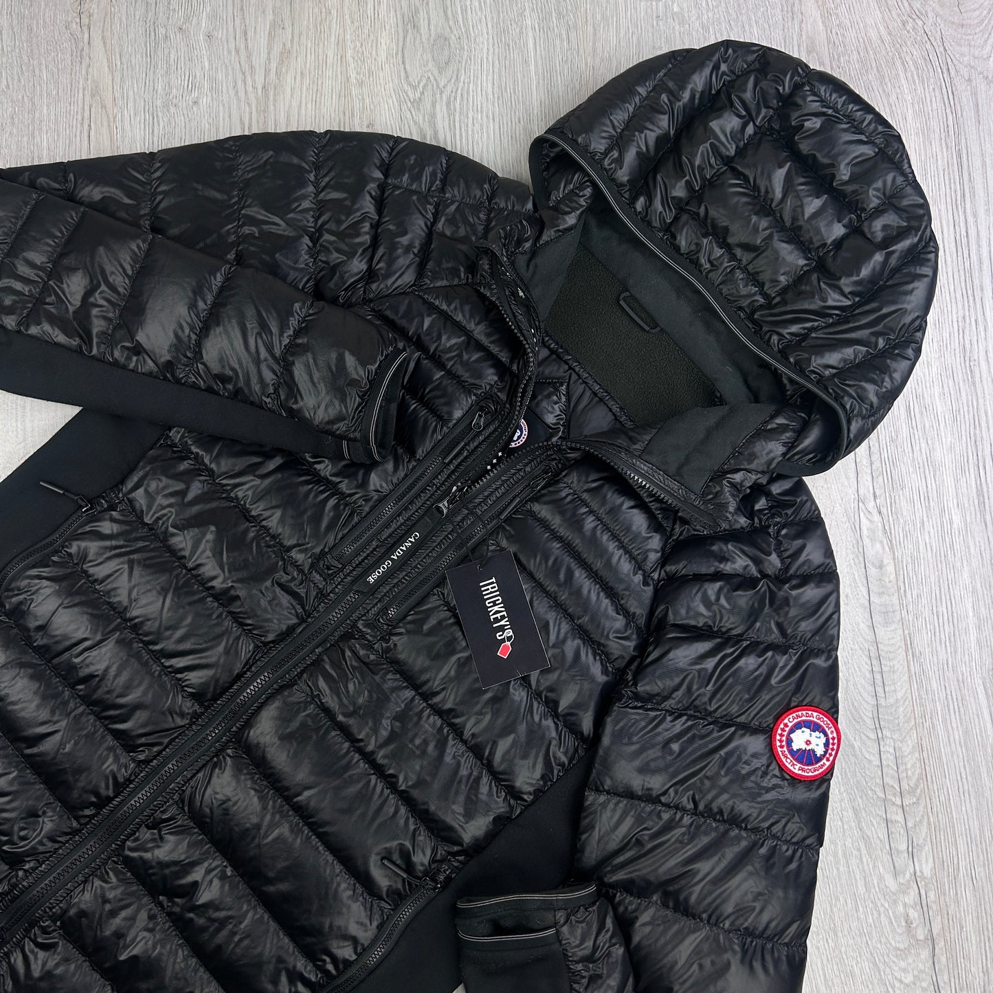 Canada Goose Men’s Black Hybridge Jacket - Large