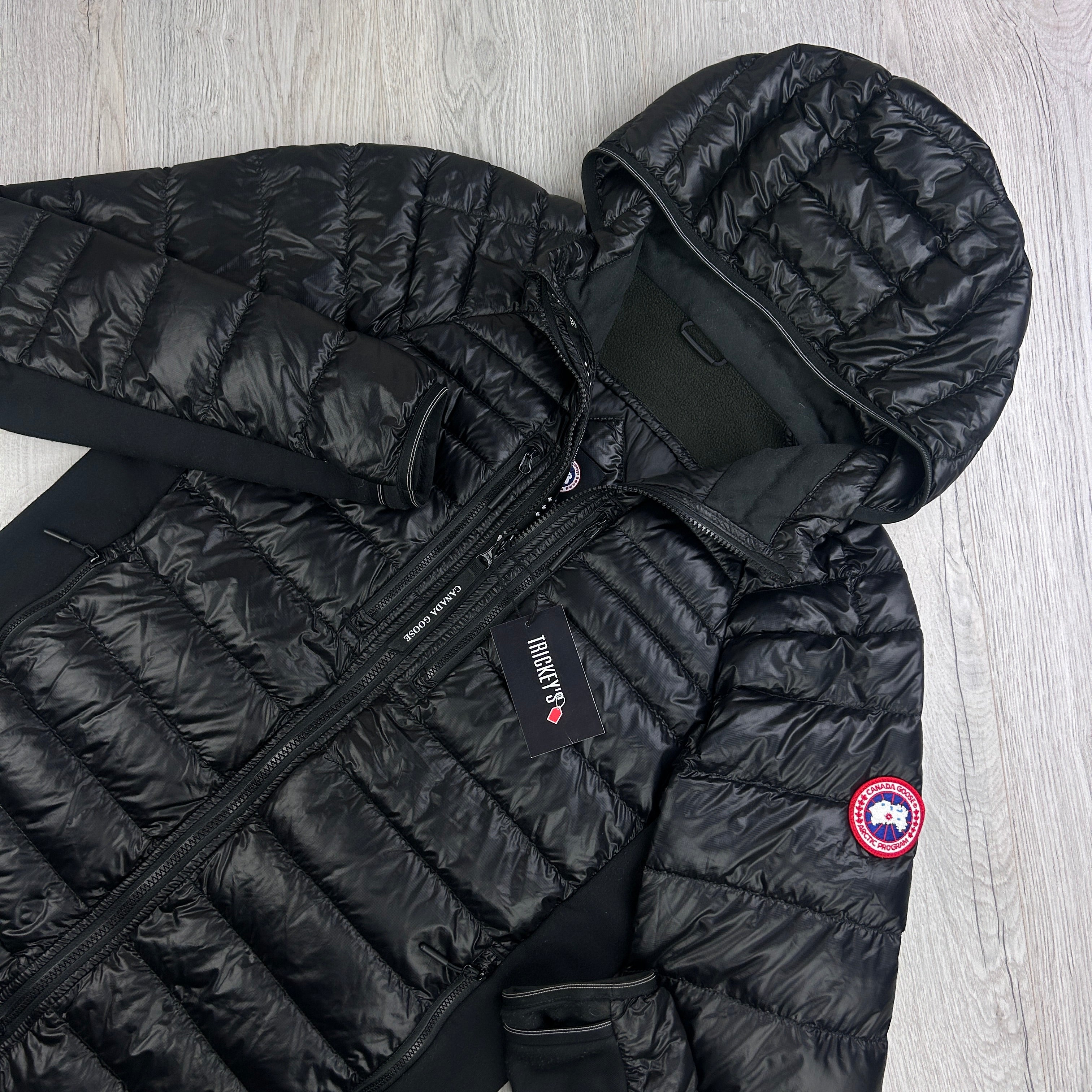 Canada Goose Men’s Black Hybridge Jacket - Small