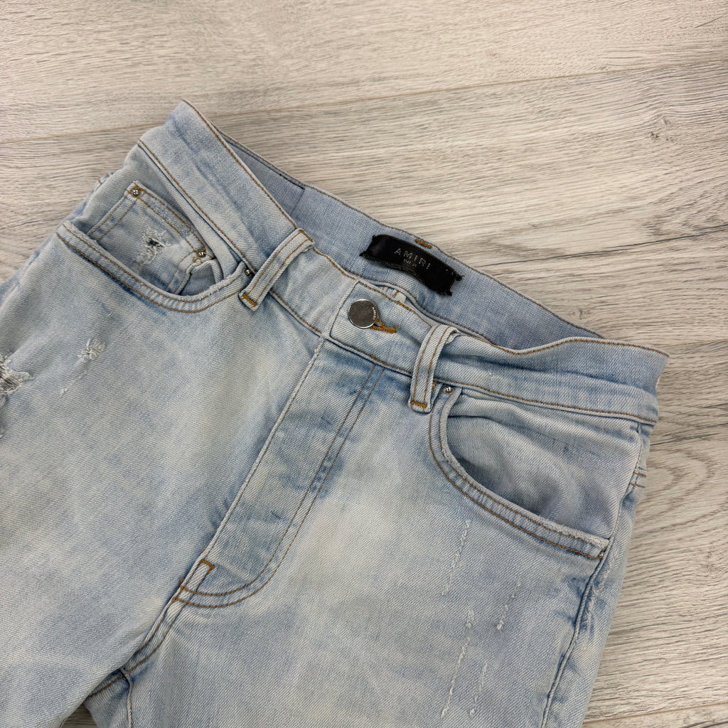 Amiri Men’s Blue Denim MX1 Jeans - Uk 31