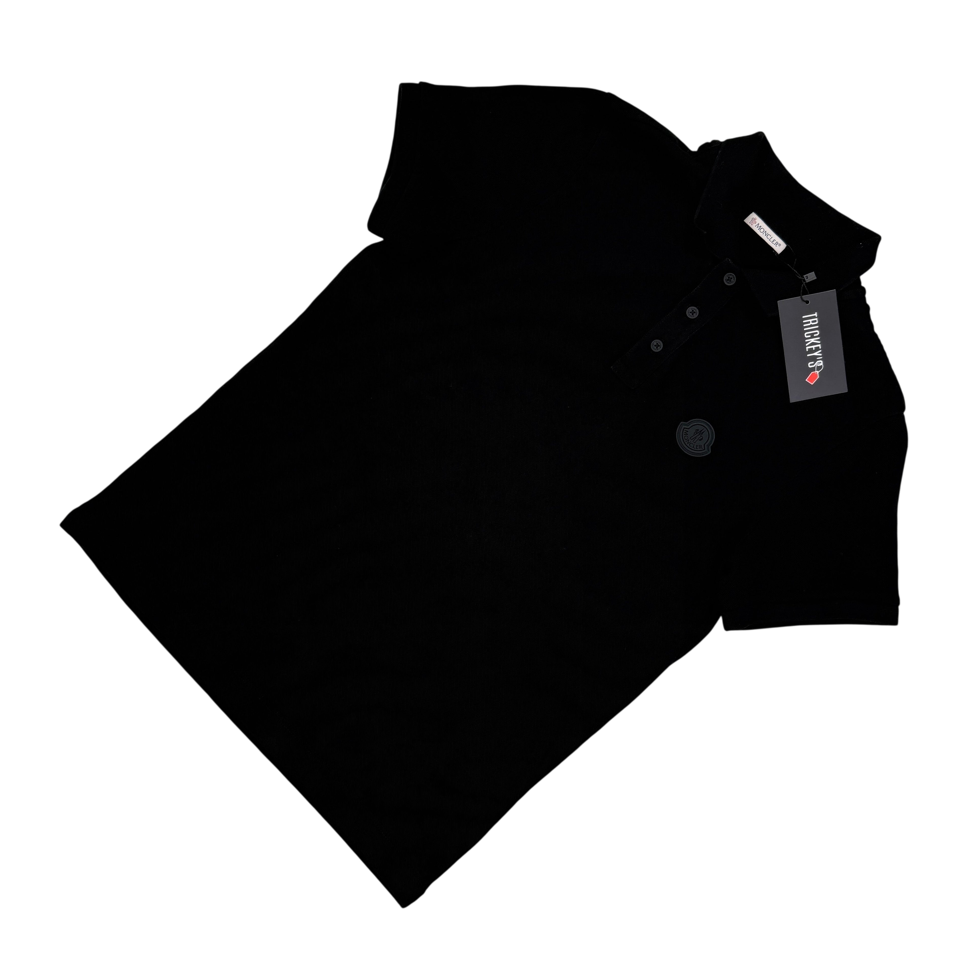 Moncler Men’s Black Badge Polo - Small