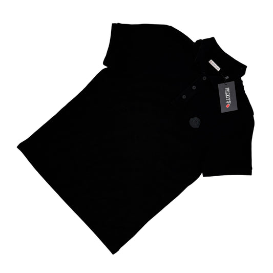 Moncler Men’s Black Badge Polo - Small