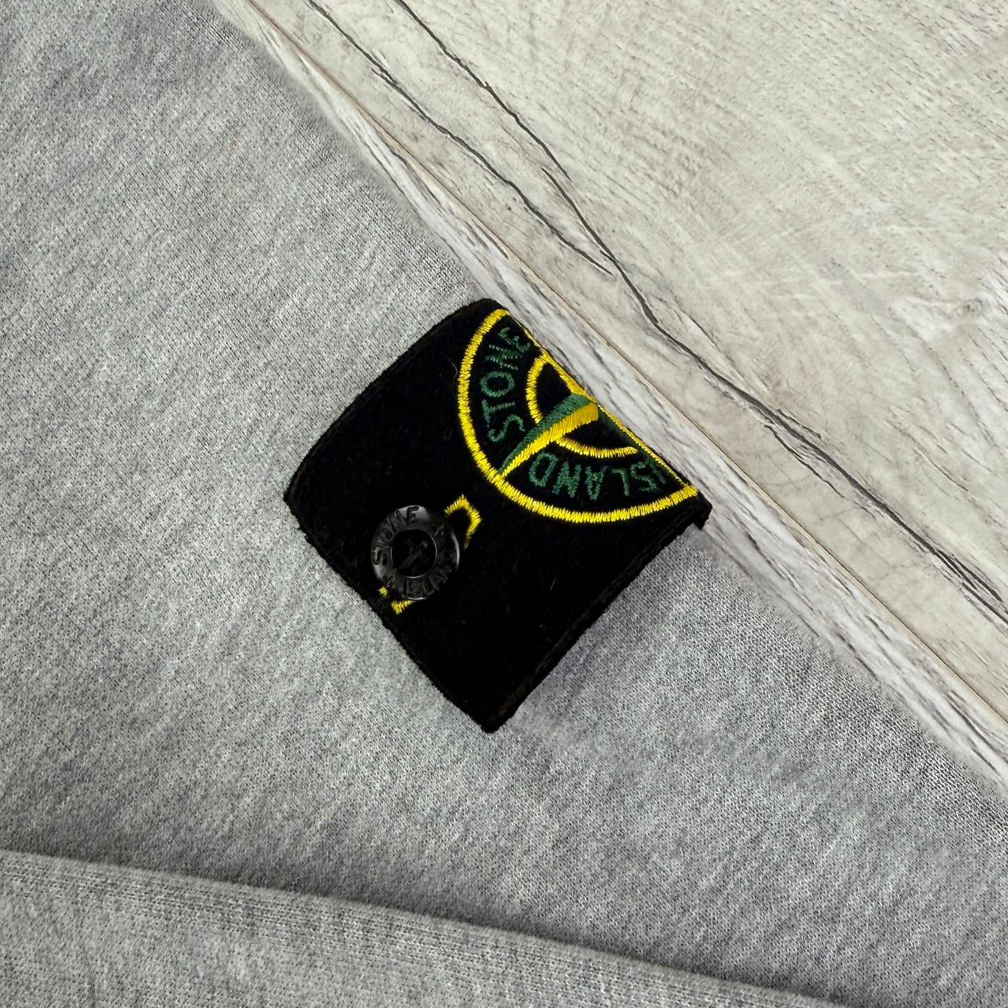 Stone Island Men’s Grey Pullover Hoodie - XL