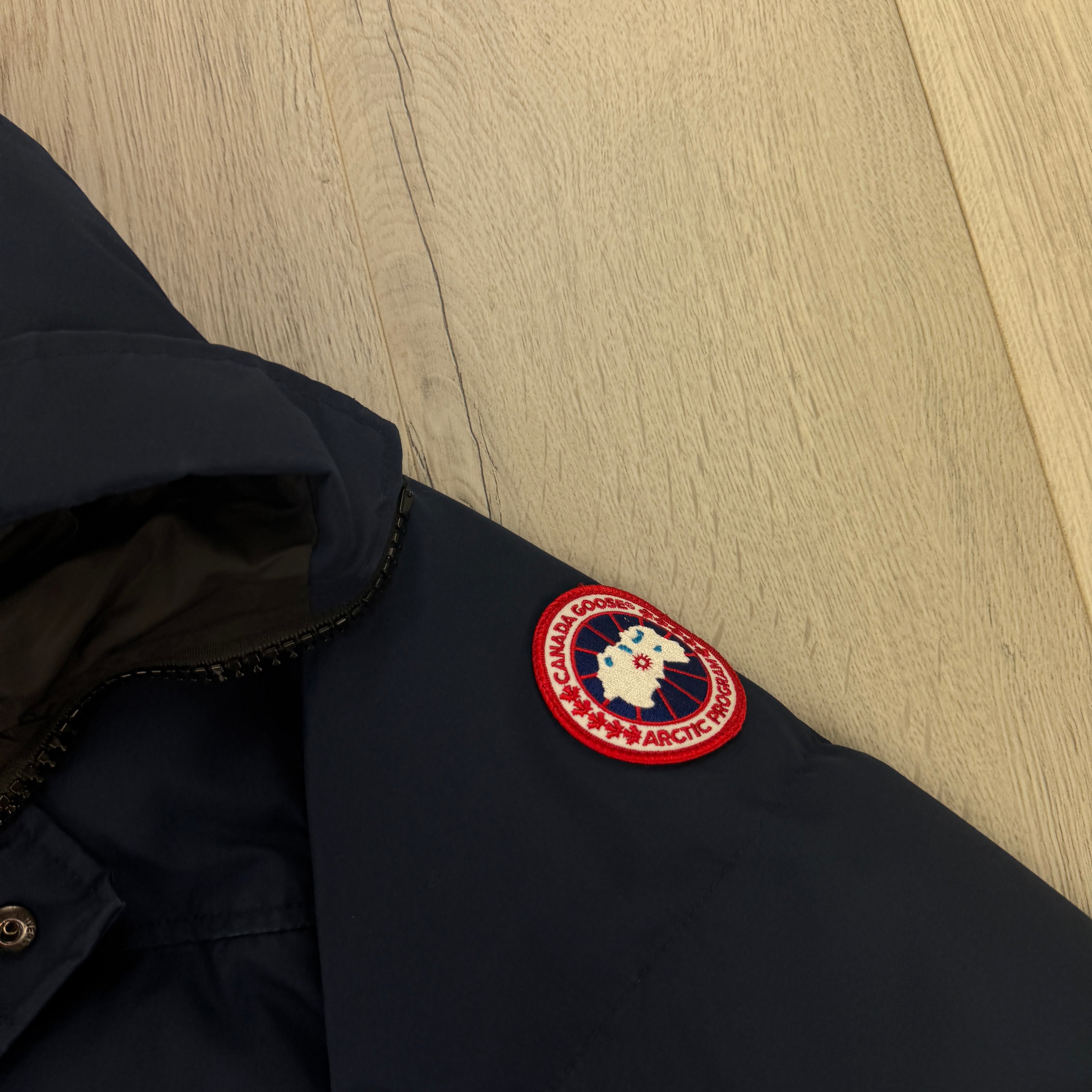 Canada Goose Men’s Navy MacMillan Down Jacket - Large