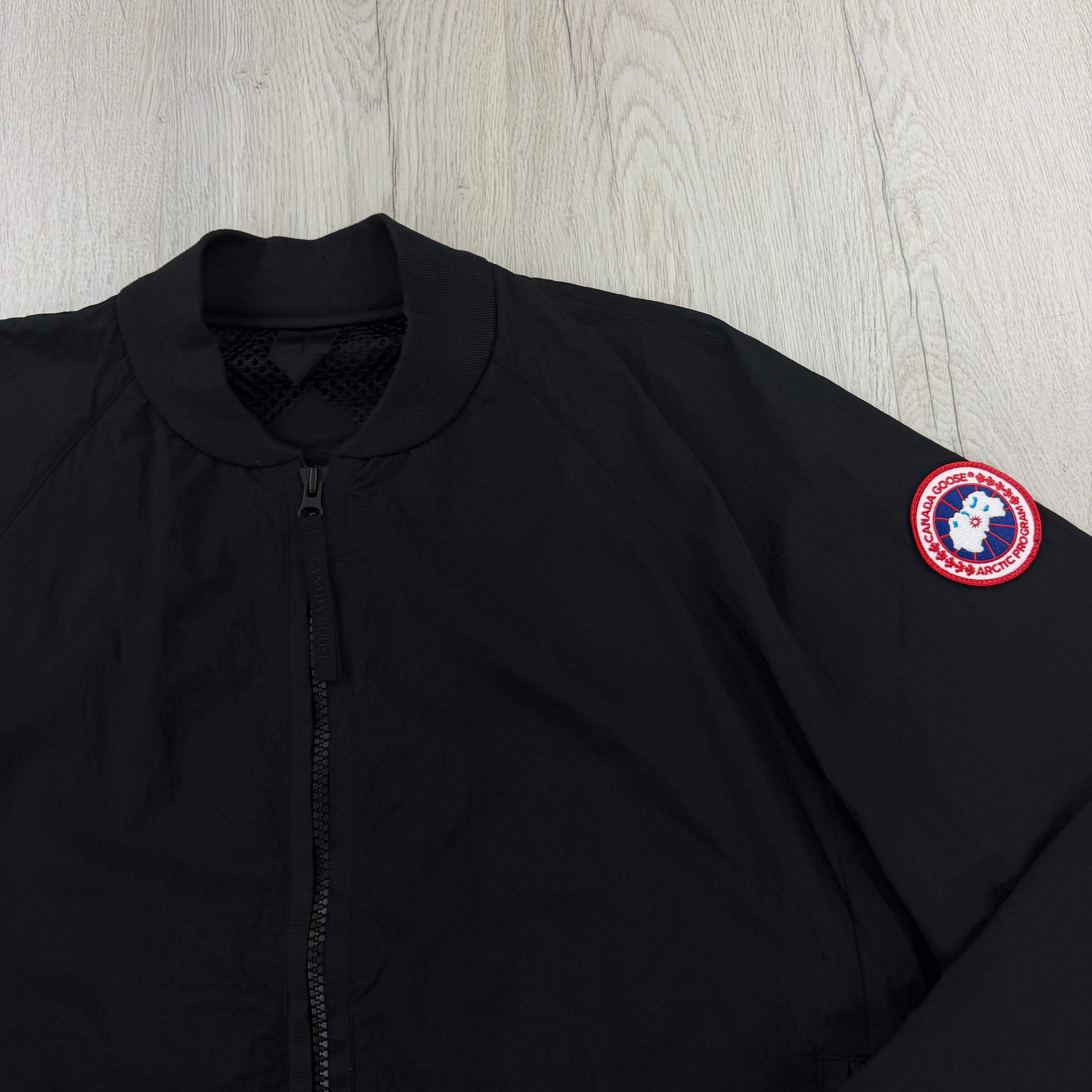 Canada Goose Men’s Black Bomber Jacket - Large