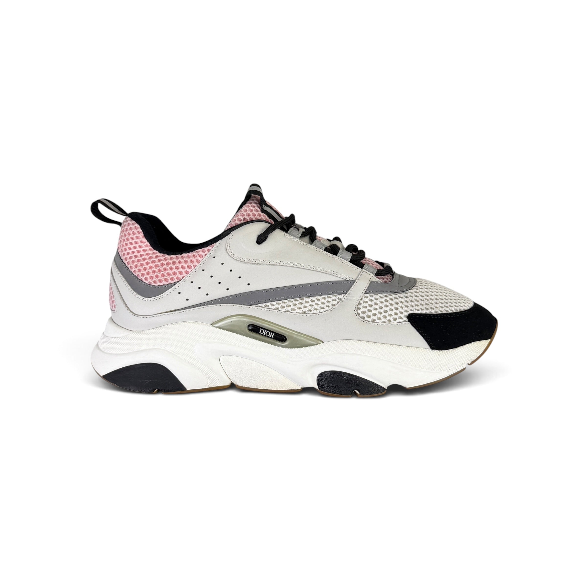Dior B22 Men’s Pink Grey & White Trainers - 45 (Uk 10/10.5)