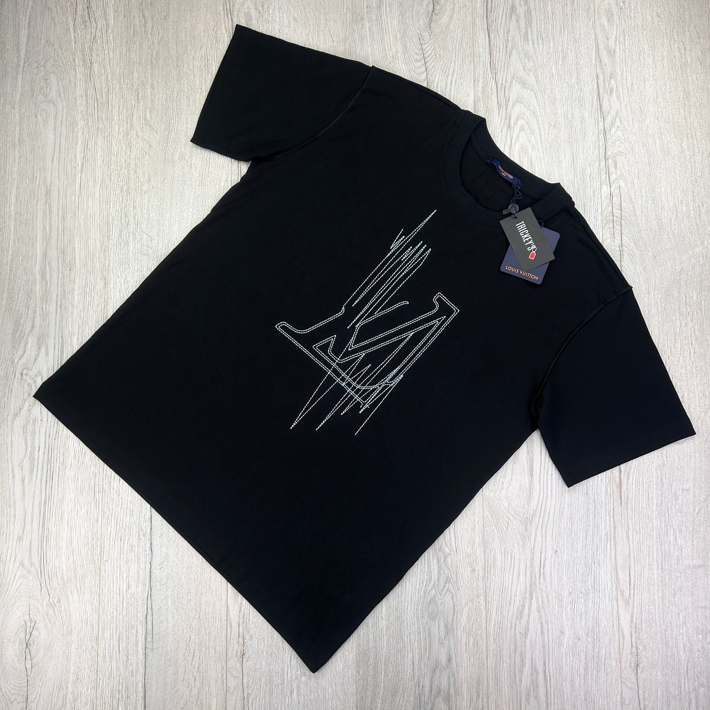 Louis Vuitton Men’s Black Frequency T-shirt - Large
