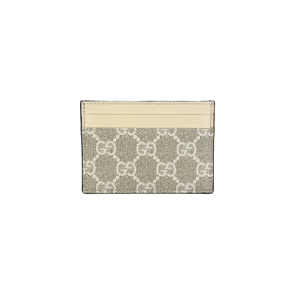 Gucci GG Interlocking Cream Card Holder