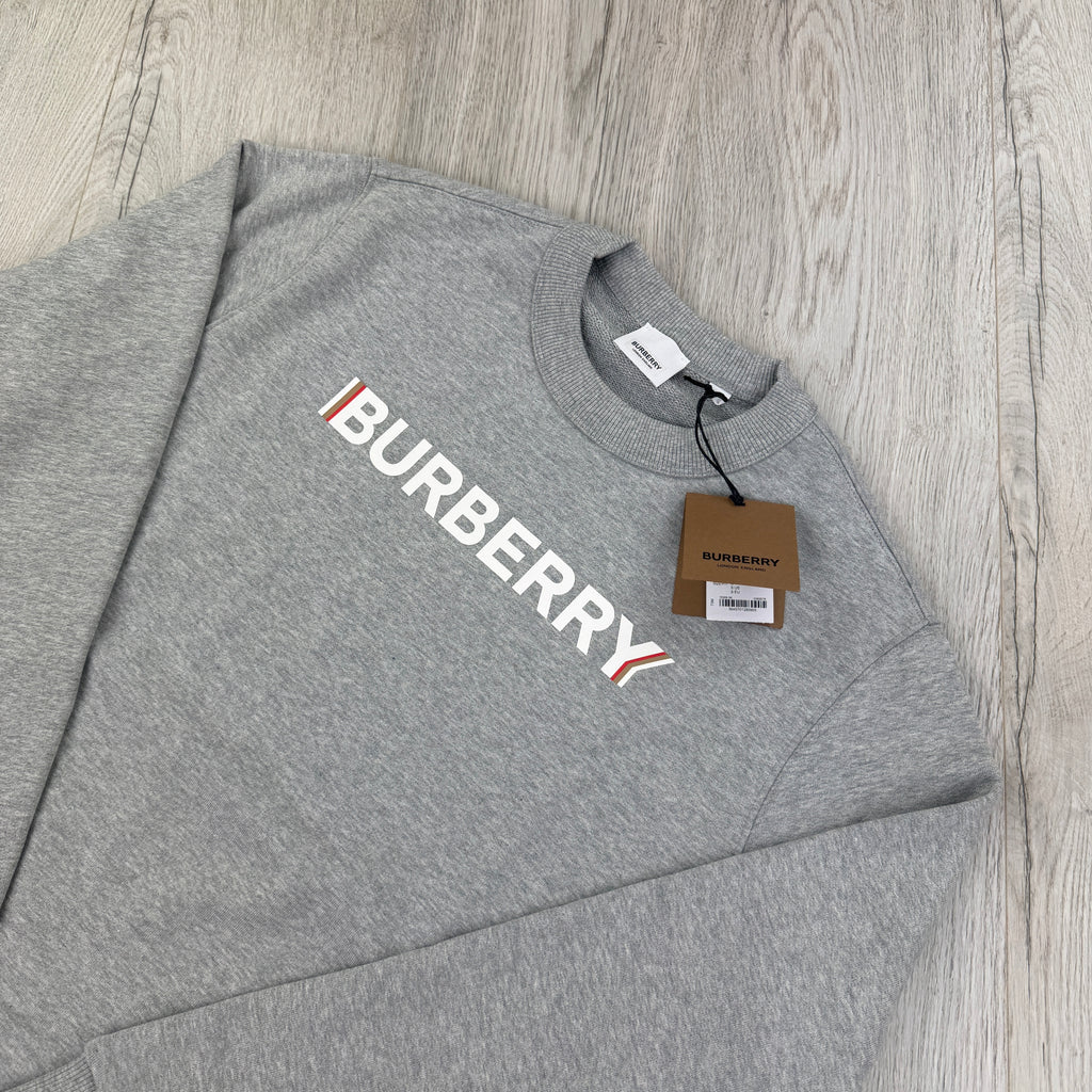 Burberry Men’s Grey Crewneck Jumper