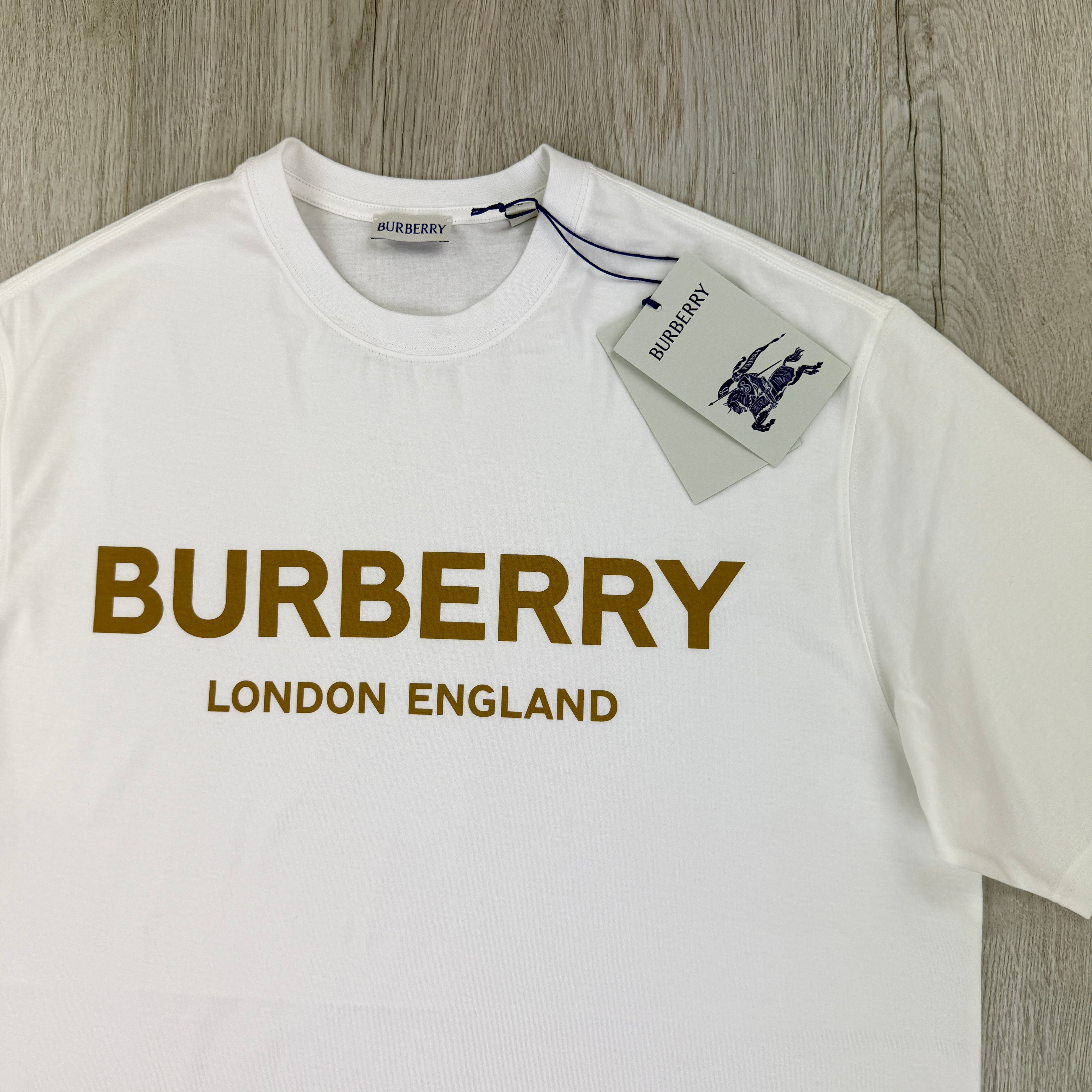 Burberry Men’s White T-shirt