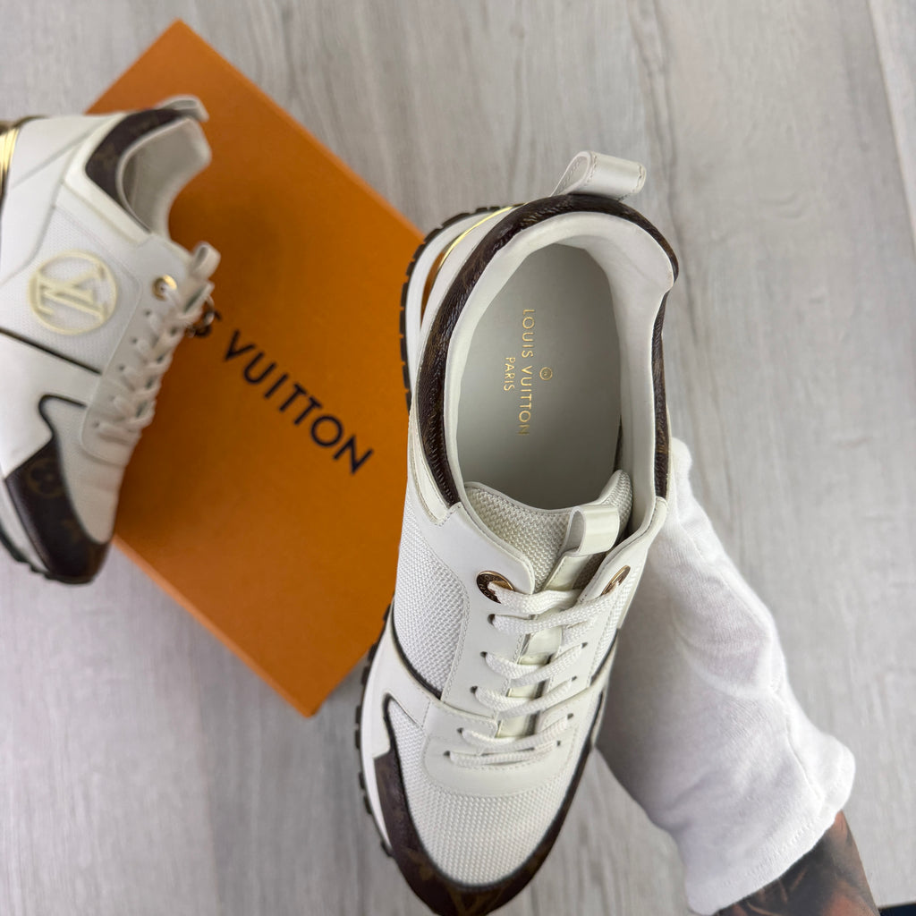 Louis Vuitton Women’s White Icon Run Away Trainer - 37.5 (Uk 4.5)