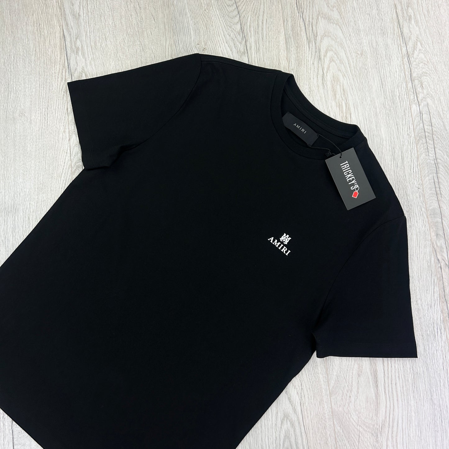 Amiri Men’s Black T-shirt Small Logo