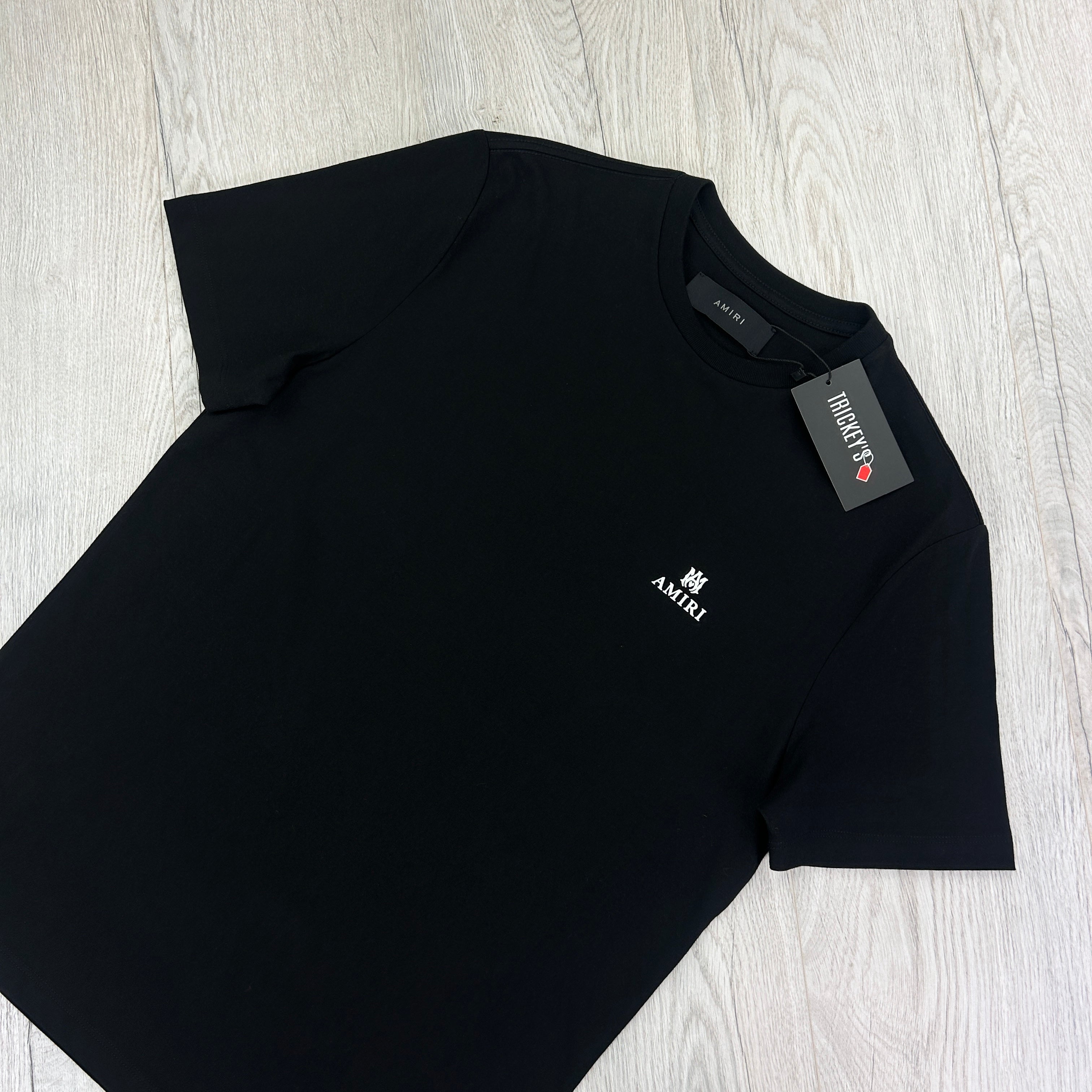 Amiri Men’s Black T-shirt Small Logo