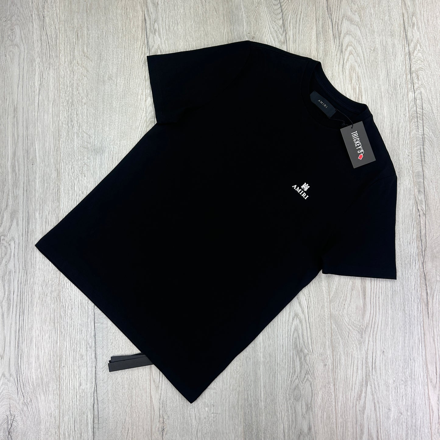 Amiri Men’s Black T-shirt Small Logo