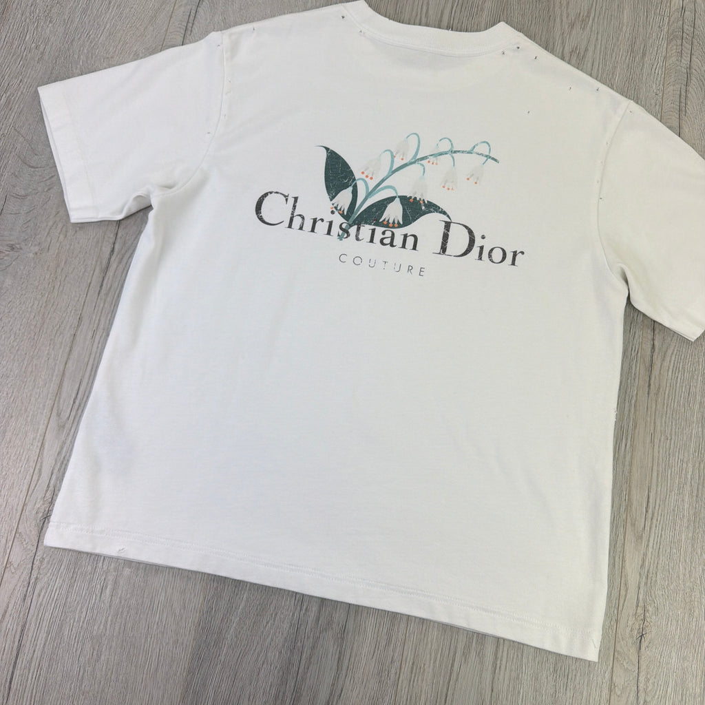 Christian Dior ‘Couture’ Men’s White T-shirt - Small